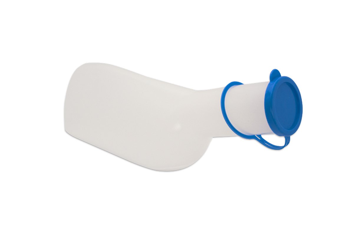 Medi-Inn Urinflasche PP für Männer milchig 1 Liter Fassungsvermögen autoklavierbar (25 Stück)