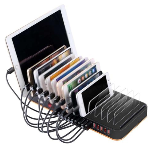 100-W-Hochleistungs-Multifunktions-Ladestation 15-Port-USB-Schnellladegerät für Mobiltelefone und Tablets