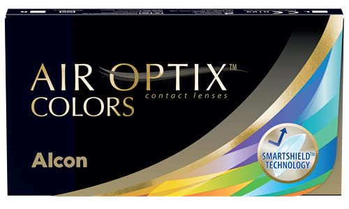 Alcon Air Optix Colors, gemstone green, Monatslinsen weich, 2 Stück / BC 8.6 mm / DIA 14.2 / -8 Dioptrien
