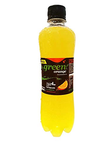 Green Cola Orange - inkl.Pfand | 0,5L | Orange | Stevia | ohne Zucker | Buxtrade | Verschiedene Mengen (10 Flaschen / € 3,90 je l)