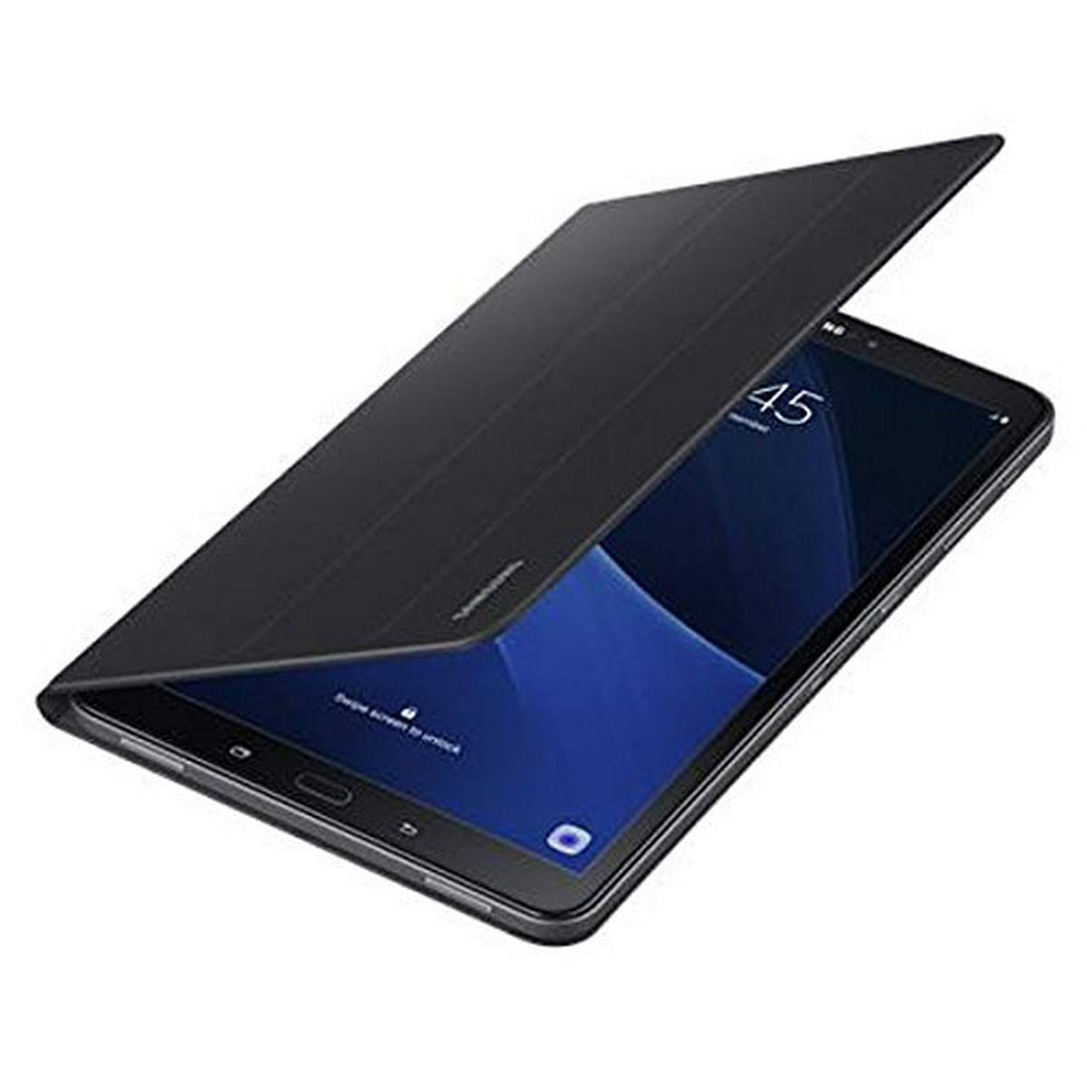 SAMSUNG Book Cover für Galaxy Tab A 10.1 (2016) Schutzhüle für Vorder- und Rückseite mit Aufstellfunktion schwarz