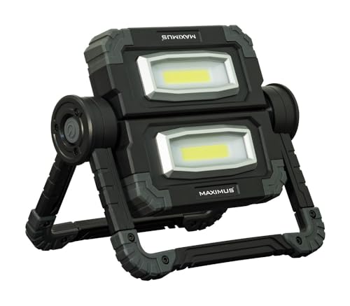Maximus LED Arbeitsleuchte "Schmetterling" 2 x 10 W, 1000 lm Arbeitslampe Werkstatt-Lampe Doppel-Leuchte