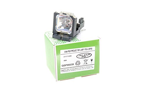 Alda PQ Beamerlampe 610 317 5355 / POA-LMP86 für SANYO LP-Z1X(S), LP-Z3(S), PLV-Z1X, PLV-Z3 Projektoren, Lampenmodul mit Gehäuse