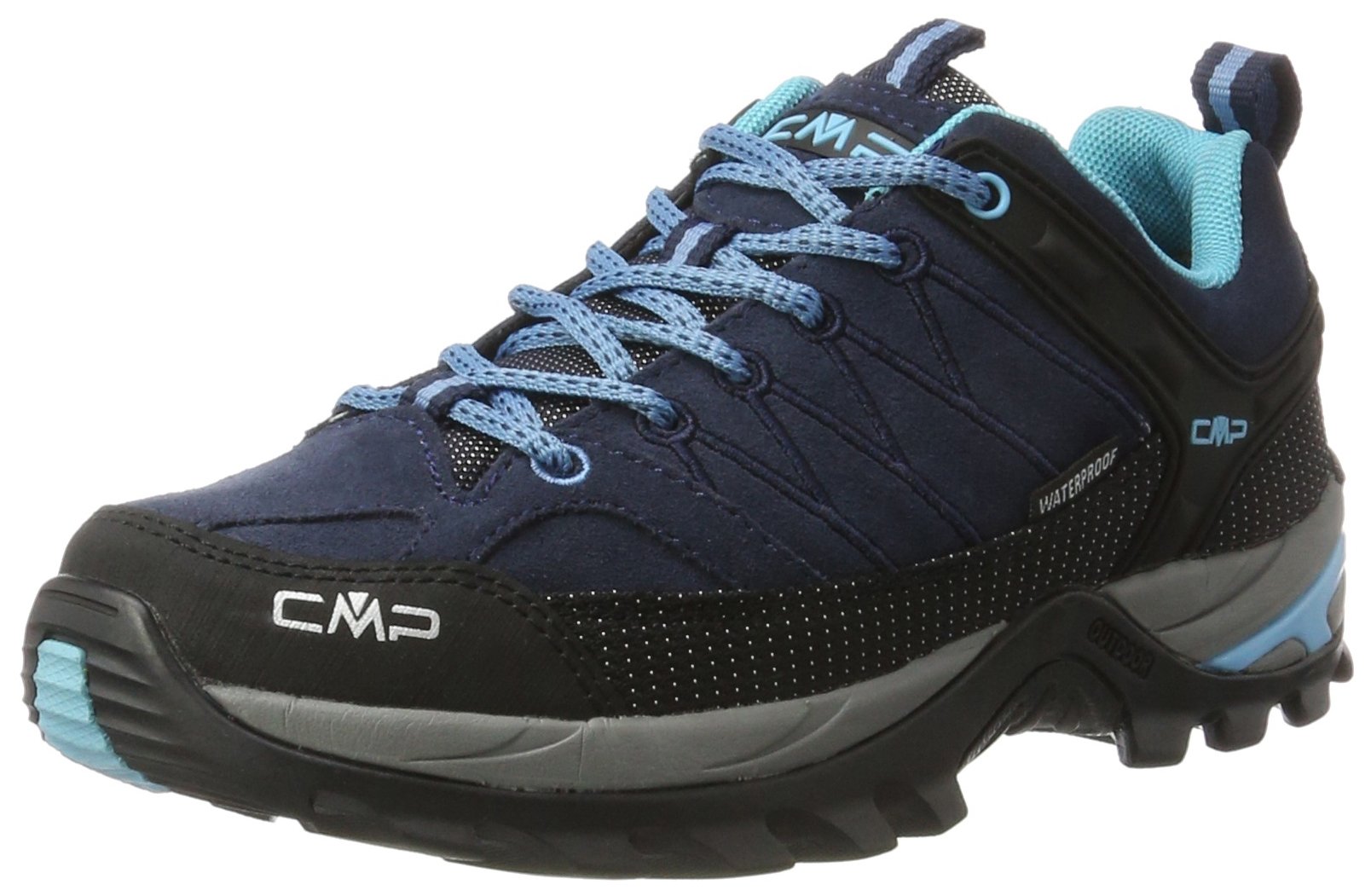 CMP Damen Rigel Low Wmn Shoes Wp Trekking-& Wanderhalbschuhe, Blau B Blue Clorophilla 82bd