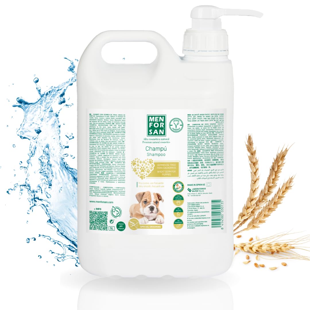 MENFORSAN Shampoo für Welpen mit Weizenkeim 5L