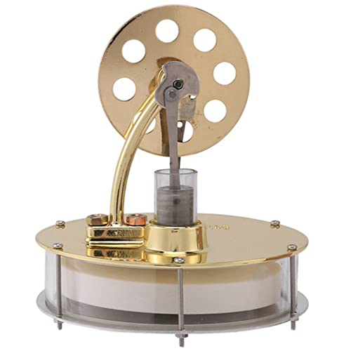SameeHome Stirlingmotor mit niedriger Temperatur, Dampfleistung zur Herstellung von Spielzeug für physische Experimente, Ornamente