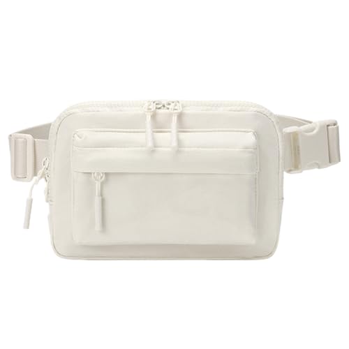 LYEAA Nylon-Gürteltasche mit Mehreren Taschen – wasserdichte, leichte Hüfttasche, Verstellbarer Umhängetasche for Outdoor-Sport und Reisen