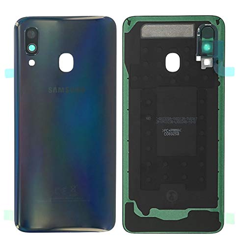 Handyteile24 ✅ Akkudeckel Backcover Batterieabdeckung Cover in Schwarz für Samsung Galaxy A40 A405F - GH82-19406A