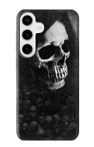 Death Skull Grim Reaper Hülle Schutzhülle Taschen für Samsung Galaxy S24 Plus