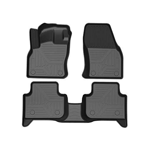 JTSGHRZ Auto Fußmatten Auto Fußmatten Wasserdichtes rutschfestes Auto-Interieur-Zubehör, für Cadillac XT4 2018 2019 2020 5-Sitzer