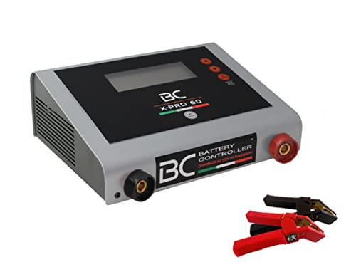 BC Battery Controller X-PRO 60-12V Werkstatt-Ladegerät und professioneller Stabilisator mit automatischer Abschaltung