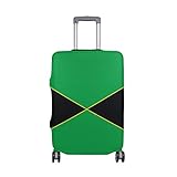 FANTAZIO Kofferschutzhülle Kofferhülle Kofferhülle Flagge Jamaika nur Cover
