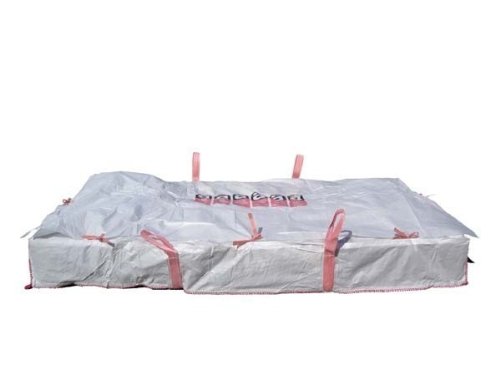 (11,15EUR/Stück) 5 Plattenbag Big Bag Astbestentsorgung Entsorgungssack 260x125x30cm