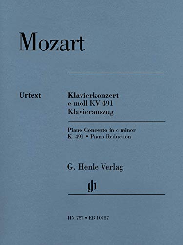 Klavierkonzert c-moll KV 491; Klavierauszug