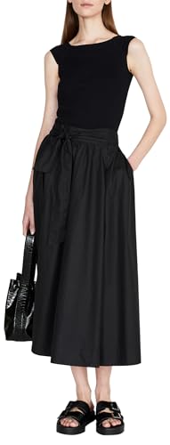 Sisley Womens 41M6L001D Skirt, schwarz, 42