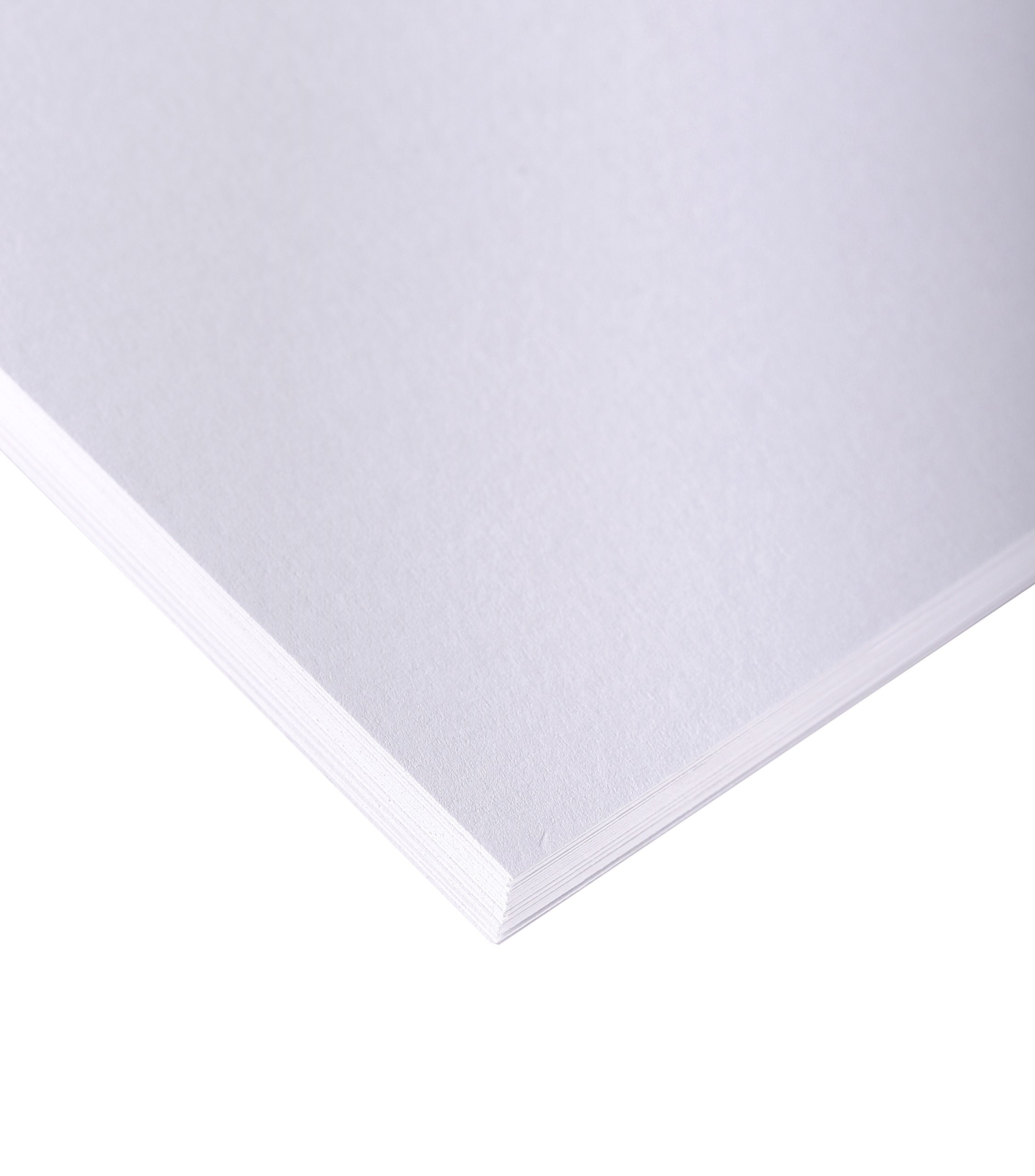 Clairefontaine 37324C Skizzenpapier (200 g, 105 x 75 cm, 10 Blatt, ideal für Künstler oder die Schule) weiß