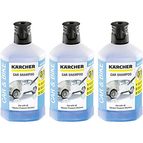 Kärcher RM 610 Autoshampoo 3-in-1 1000ml, 3er Pack (3 x 1000ml)