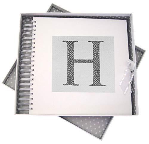 WHITE COTTON CARDS Alphabetics Initiale H Karte & Erinnerung, Buch, Mehrfarbig