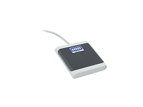 HID Identity OMNIKEY 5025 USB 2.0 grau Chipkartenleser (USB 2.0, 59 mm, 59 mm, 11,4 mm, 100 g, 0-70 °C)