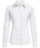 GREIFF Damen-Bluse Corporate WEAR 6510 1/1 Corporate Wear Basic Slim Fit - Weiss - Gr. 36