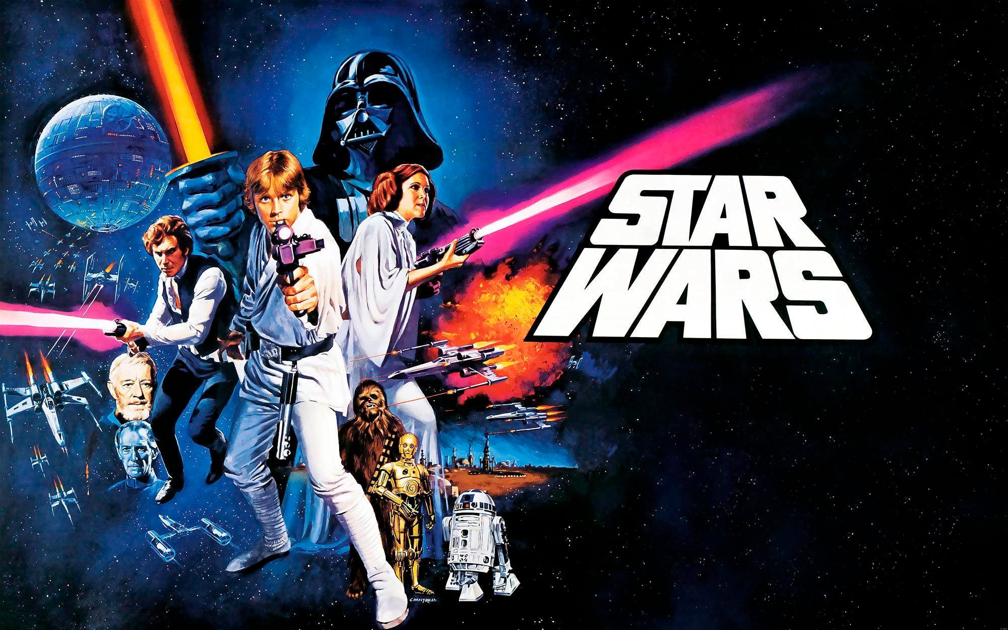 Komar Vliestapete "Star Wars Poster Classic 1"