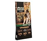 Dehner Wild Nature Hundefutter Unterholz, Trockenfutter getreidefrei / zuckerfrei, für ausgewachsene Hunde, Wildschwein, 12 kg