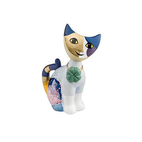 Goebel Katzenskulptur, Porzellan, Mehrfarbig, 8cm