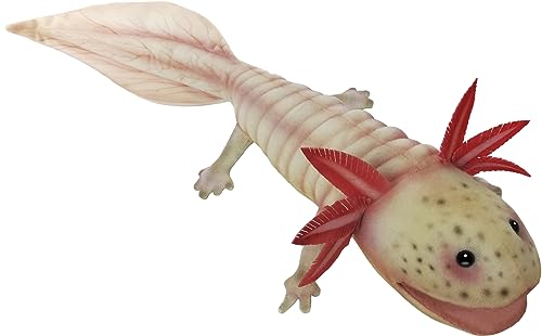 HANSA - 7802 - Axolotl, Plüsch, 45cm, pink