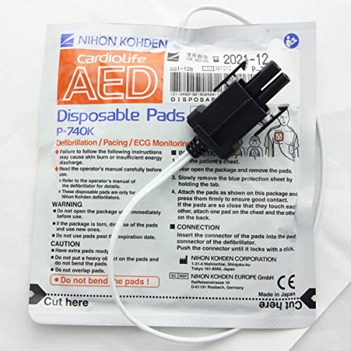 AccuCell Original Defi-Elektroden Pads Nihon Kohden Cardiolife AED 2100 P-740K