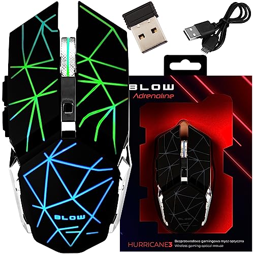 BLOW Gaming-Maus Wireless LED Optische Maus