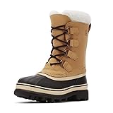 Sorel Damen Caribou Winterstiefel, Schwarz (Black/Stone), Größe: 38 1/2