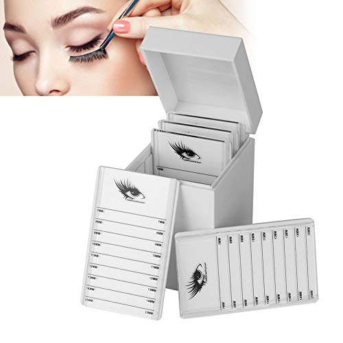 LetCart Wimpernverlängerung Aufbewahrungsbox-Falsche Wimpern Displayhalter Fall Makeup Organizer 5 Schichten