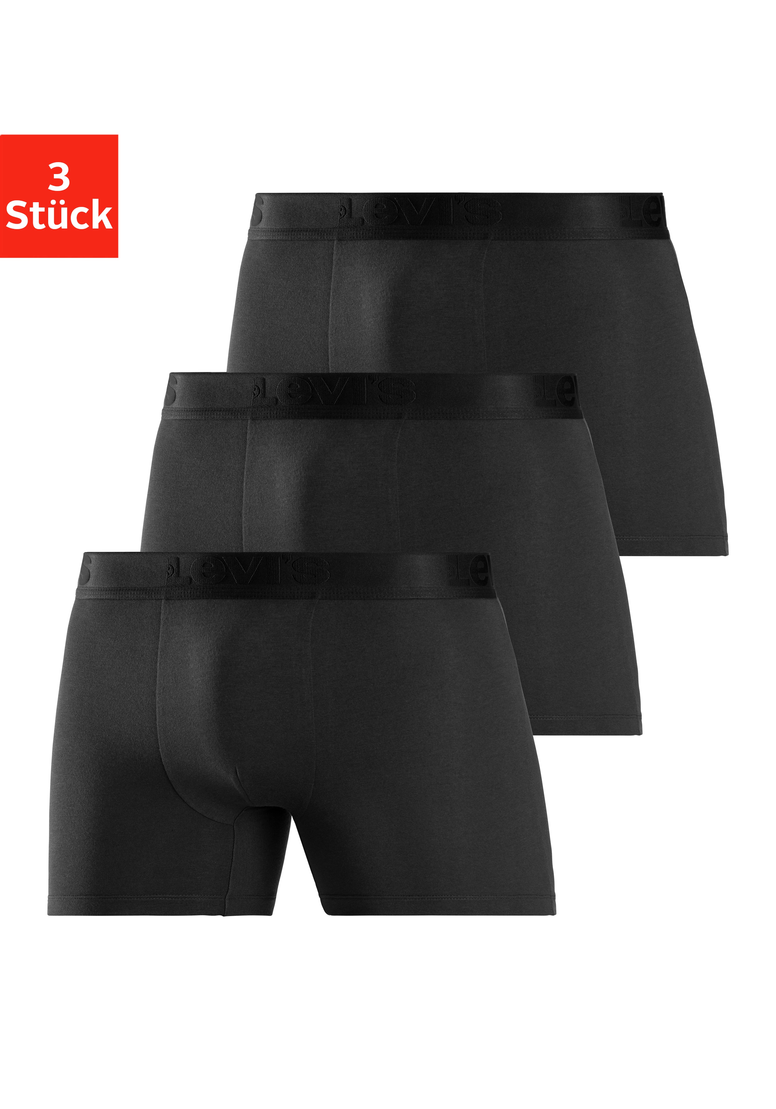 Levi's Mens Premium Men's Briefs (3 Pack) Boxer Shorts, Black, XXL (3er Pack)