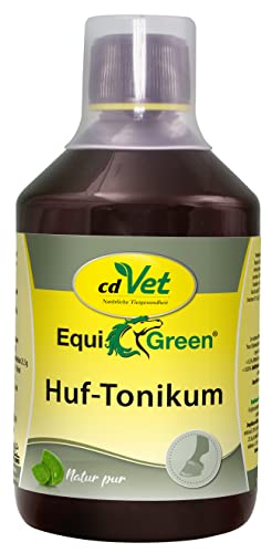 cdVet Naturprodukte EquiGreen ReheX 500 ml - Pferde und Ponys - Unterstützung von Hufproblemen -Leber und Niere - Kräutermischung - Stoffwechselvorgänge - Kapillardurchblutung - Gesundheit -