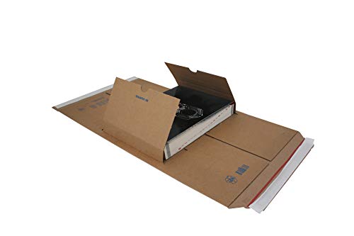 Carte Dozio - Kartonschachteln mit gestanzten Klappen - F.to int. 230 x 165 x 15/80-25 mm pro Packung.
