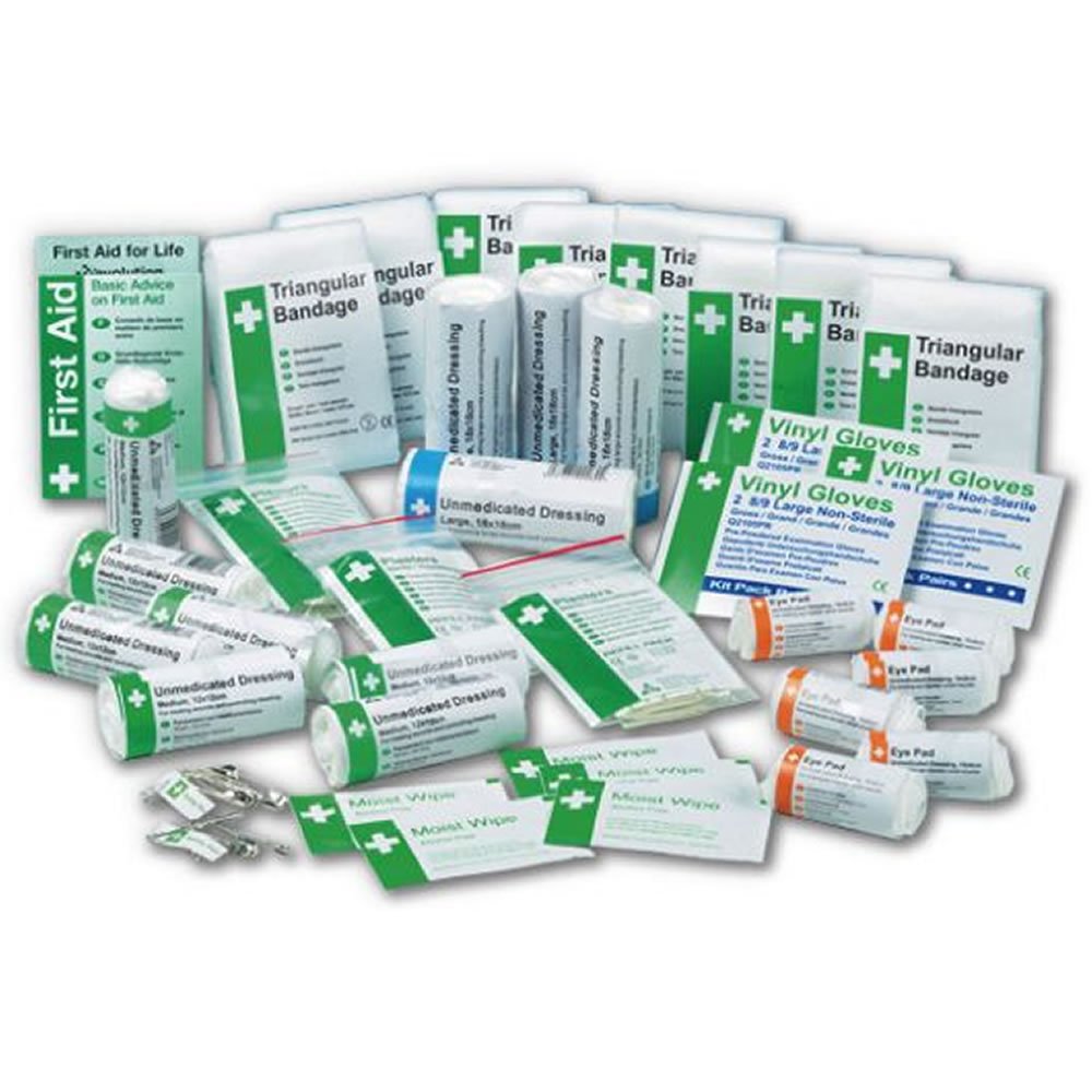 kenable Refill STK Für Statutory Groß 21-50 Persons First Aid Injury Kit [Large 21-50]