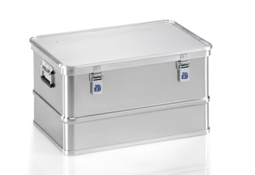 Gmöhling Aluminium Transportbox - Serie Premium 80 l mit Deckel