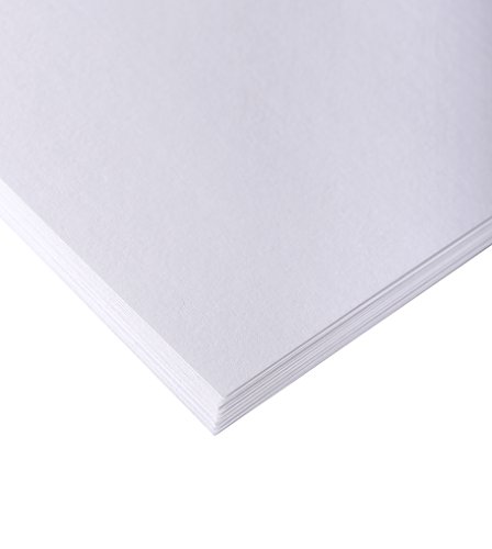 Clairefontaine 37296C Skizzenpapier (160 g, 80 x 120 cm, 10 Blatt, ideal für Künstler oder die Schule) weiß