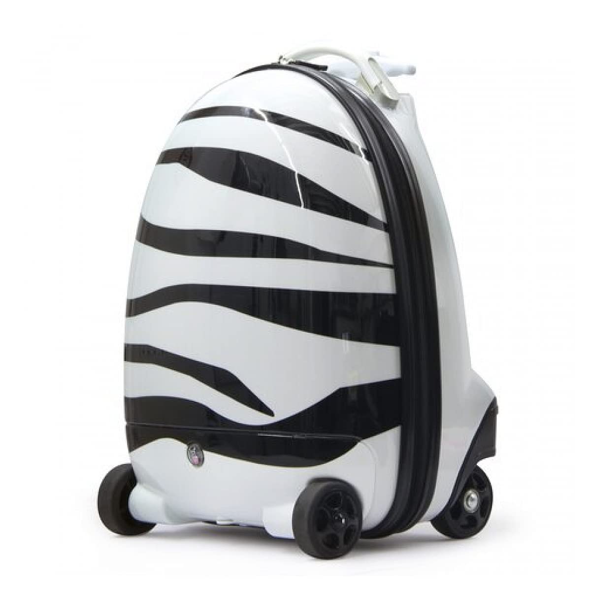 JAMARA 460221 - Kinderkoffer Zebra 2,4GHz mit einer Geschwindigkeit von ca. 5 km/h