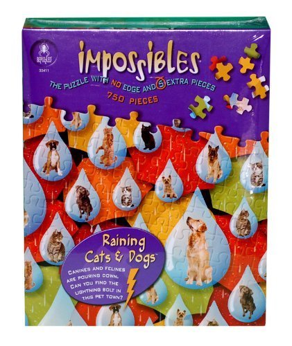 Bepuzzled Impossibles Sleeping Puppies Jigsaw Puzzle (1000 Pieces)