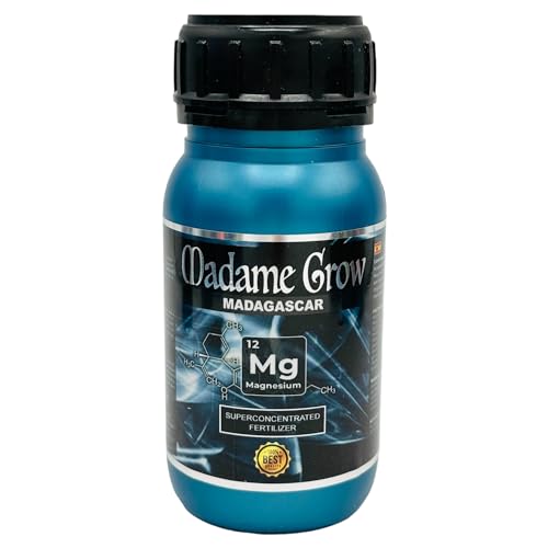 MADAME GROW - Organischer Dünger - Zur Deckung des Magnesiummangels - Speziell für Pflanzen 420 - MADAGASCAR - (250 ml)