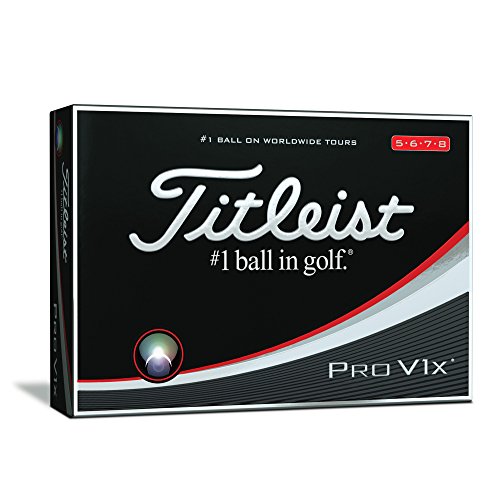 Titleist Pro V1 X Herren Hohe Anzahl Bälle, weiß, One Size