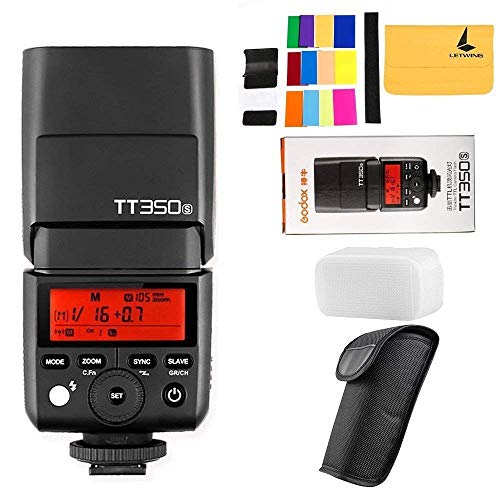 Godox TT350S TTL 2.4G HSS 1 / 8000s GN36 Kamera Flash Speedlite für Sony Kompatibel für Sony Mirrorless Digitalkamera