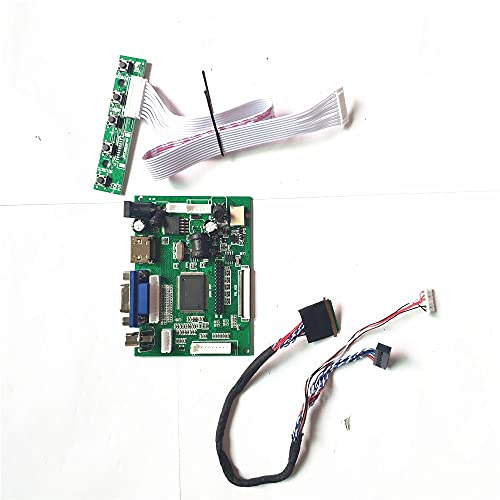 Für LP140WH8 (TL)(A1)/(TL)(C1) LP140WHU (TL)(A1)/(TL) 40-Pin LCD HDMI-kompatibel + VGA A+2AV 1366 * 768 WLED LVDS Controller Board (LP140WH8 (TL)(C1))