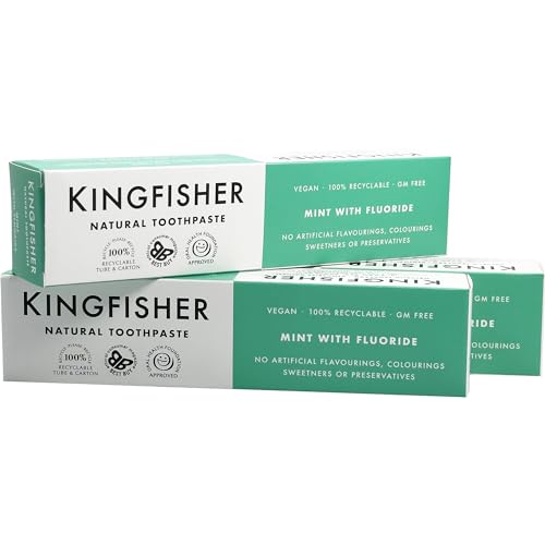 Kingfisher 100 ml Mint Toothpaste - 3-Pack