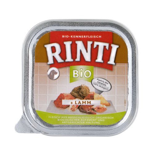 44 x 150 g | Rinti | Rind Feinest BIO | Nassfutter | Hund