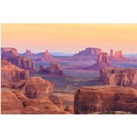 papermoon Vlies- Fototapete Digitaldruck 350 x 260 cm, Hunts Mesa Sunrise