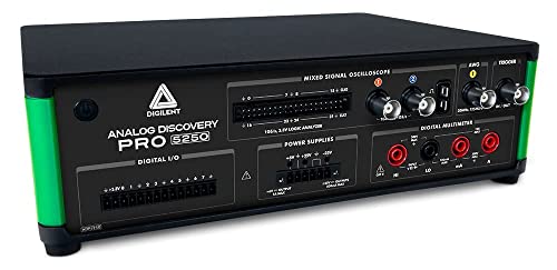 Analog Discovery Pro ADP5250: All-In-One 1 GS/s 100 MHz Mixed-Signal Oszilloskop, Funktionsgenerator, Power Supply und DMM