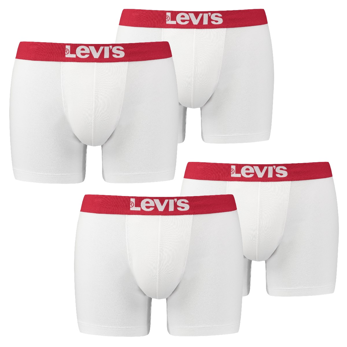 4 er Pack Levis Boxer Brief Boxershorts Men Herren Unterhose Pant Unterwäsche