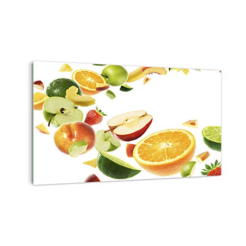 DekoGlas Küchenrückwand 'Verschiednes Obst' in div. Größen, Glas-Rückwand, Wandpaneele, Spritzschutz & Fliesenspiegel